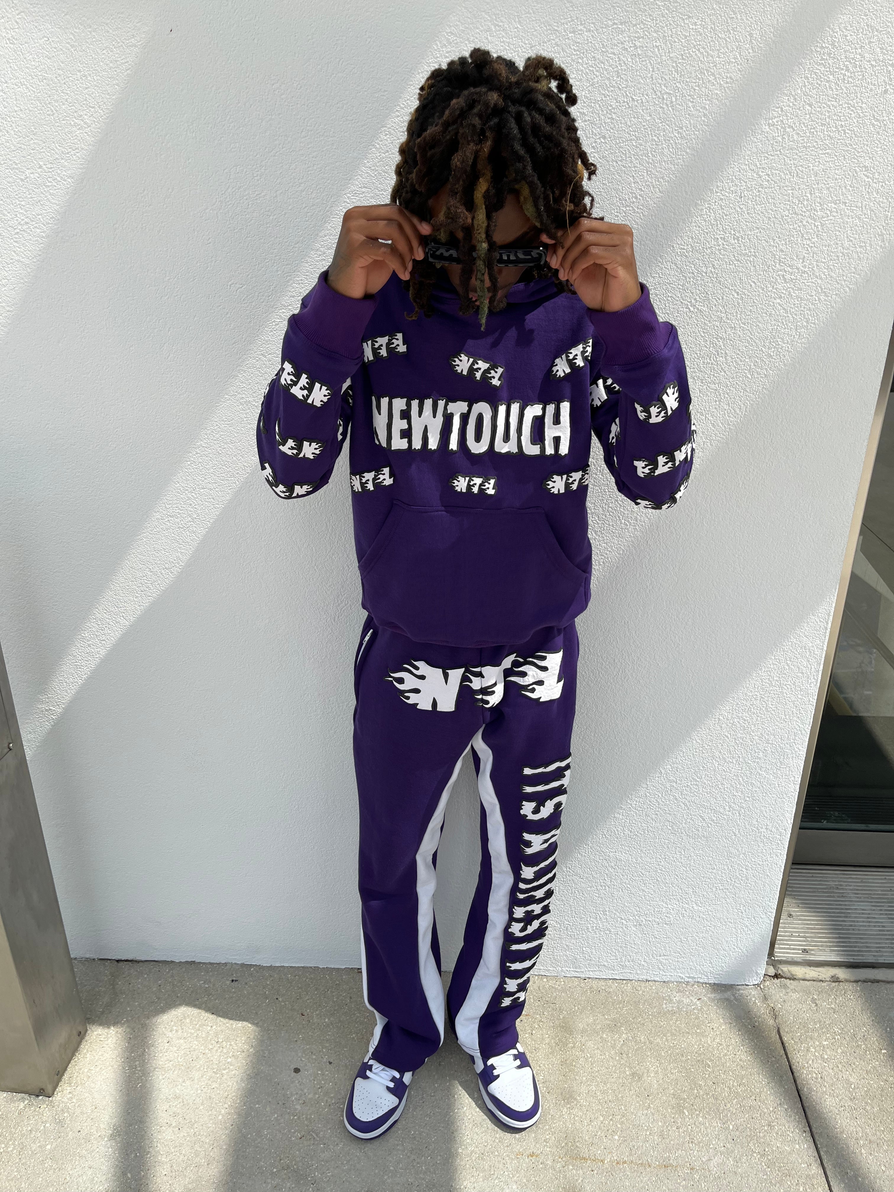 Flame Flared SweatsuitFlame Flared Sweatsuit - Premium Sweatsuit from New Touch LifeStyle - Just $65! Shop now at New Touch Apparel