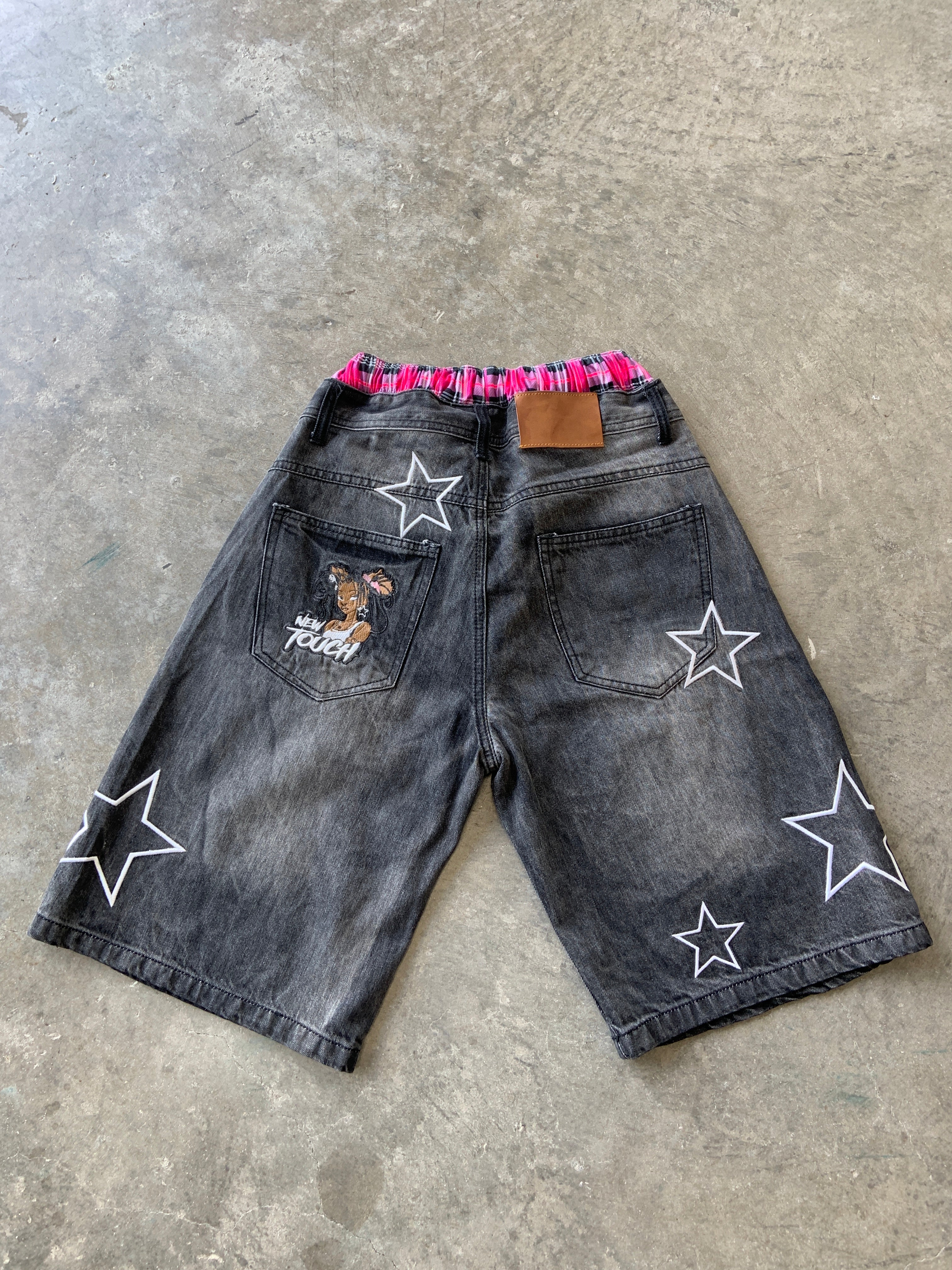 NTL Double Waisted Denim Jorts