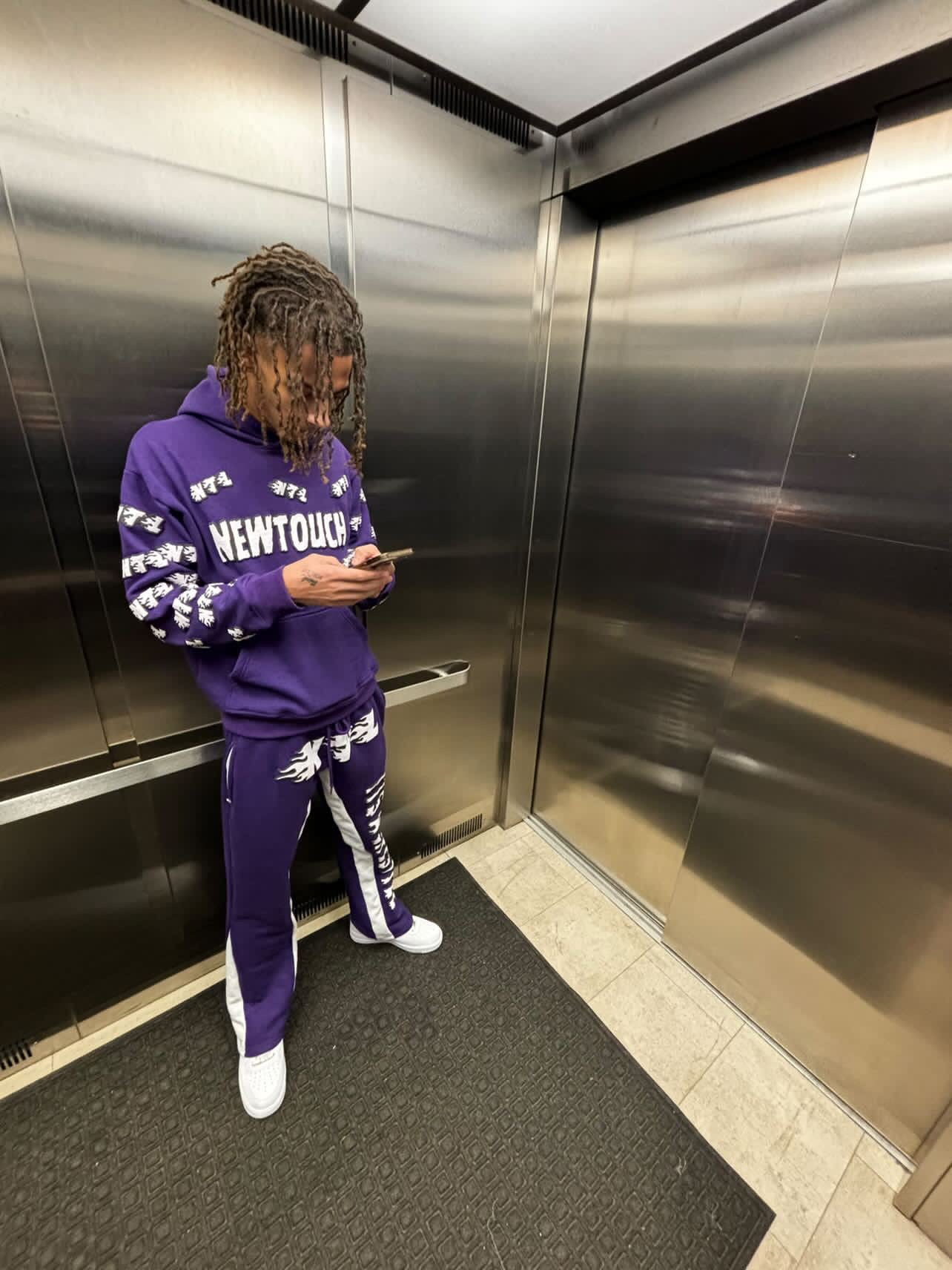 Flame Flared SweatsuitFlame Flared Sweatsuit - Premium Sweatsuit from New Touch LifeStyle - Just $80! Shop now at New Touch Apparel