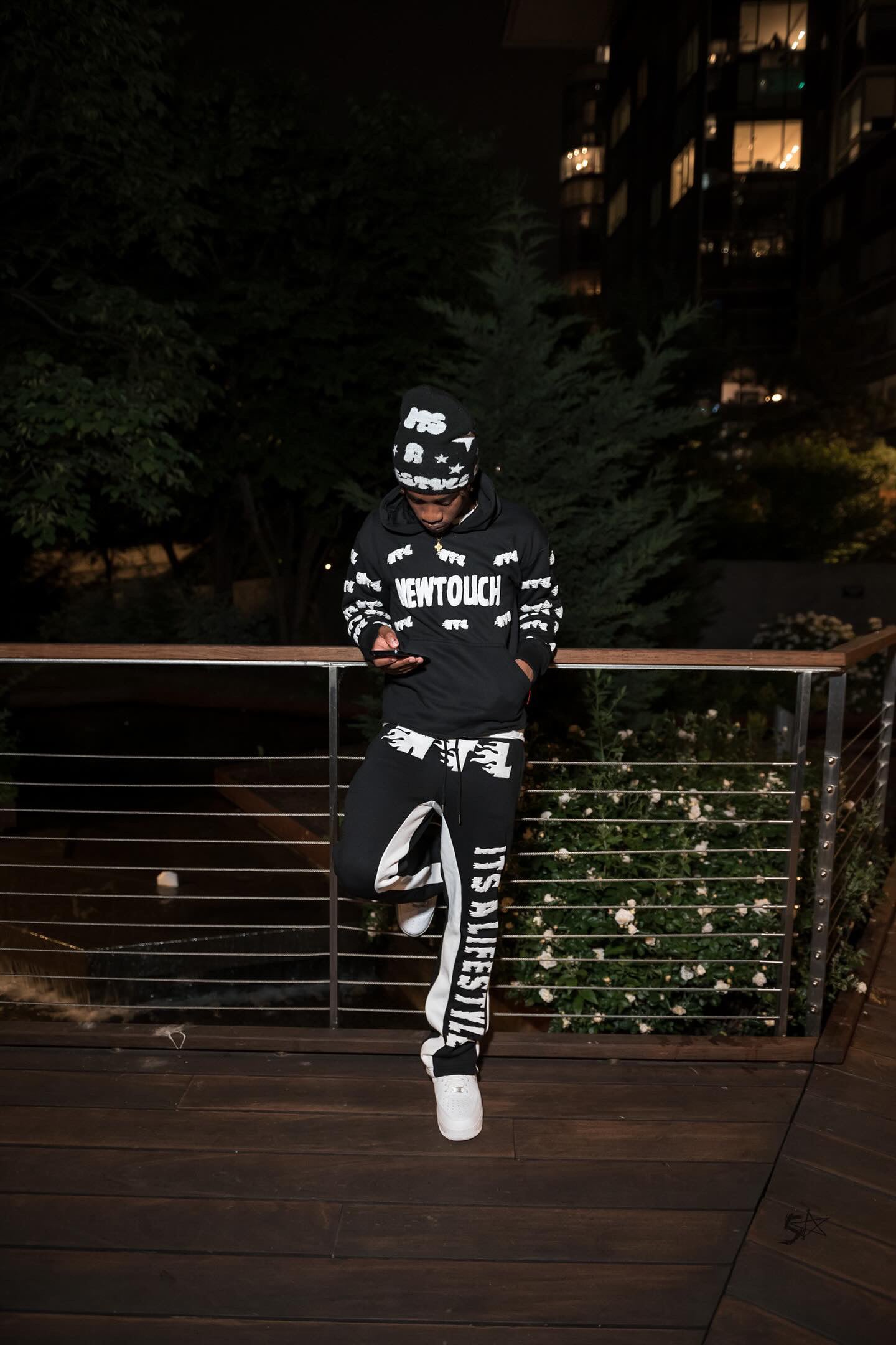 Flame Flared SweatsuitFlame Flared Sweatsuit - Premium Sweatsuit from New Touch LifeStyle - Just $65! Shop now at New Touch Apparel