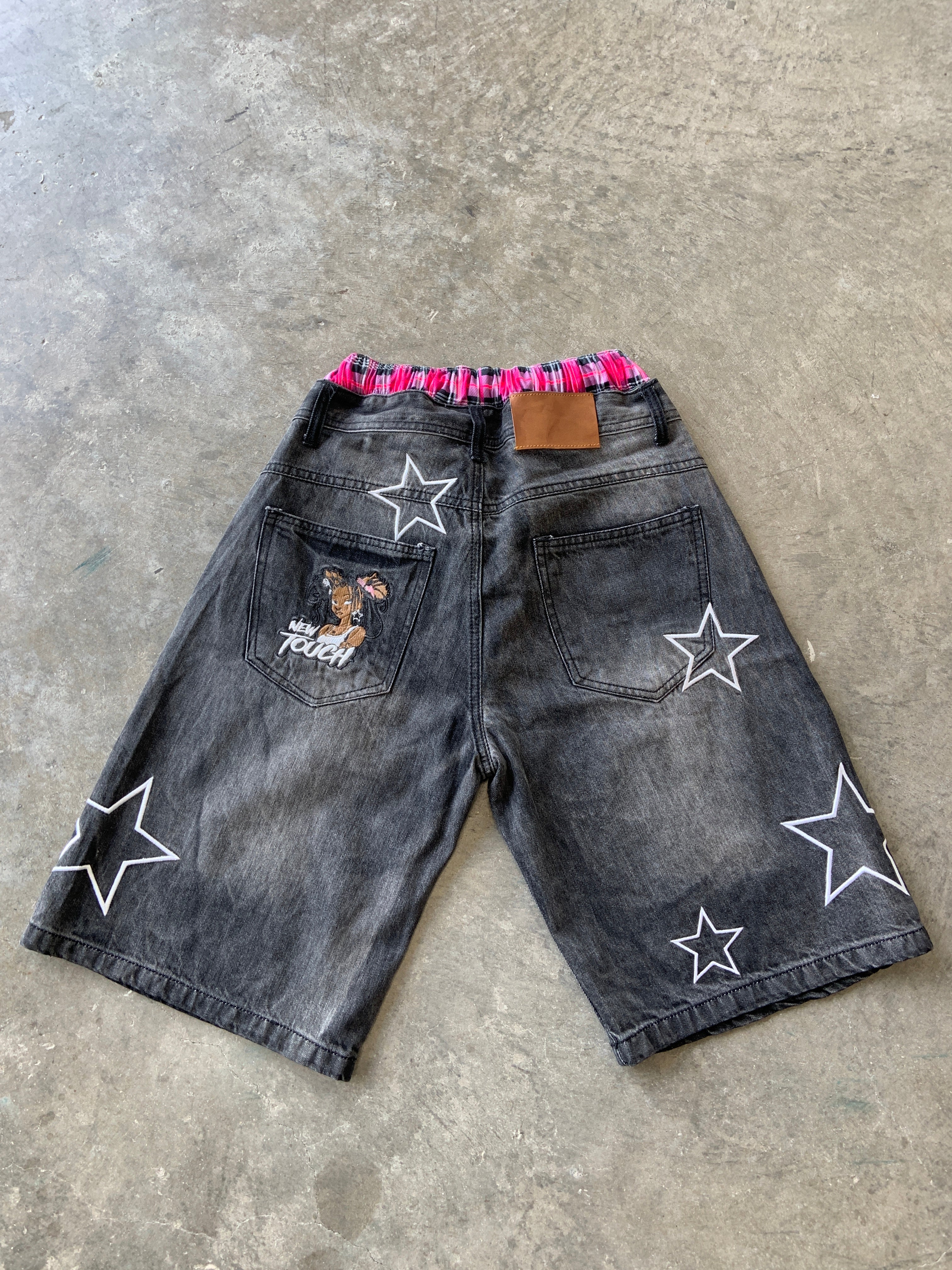 NTL Double Waisted Denim Jorts