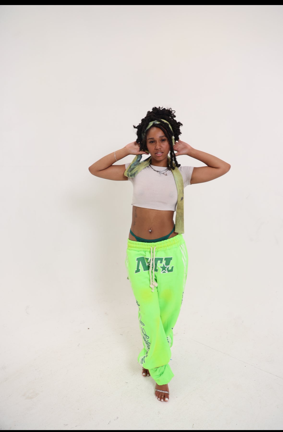 "NEON LIME" ENERGIE SWEATPANTS