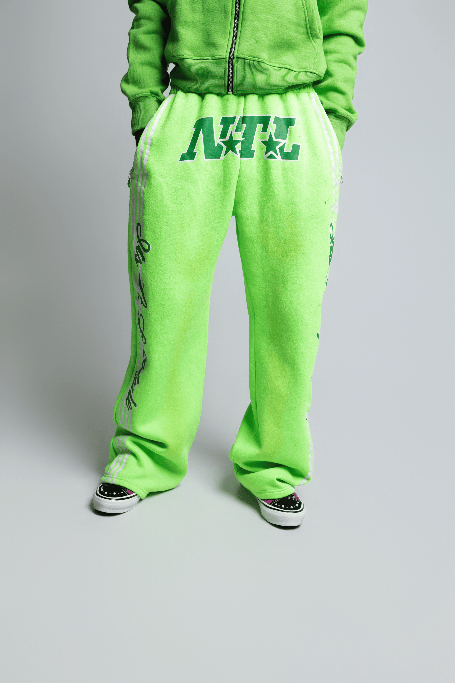 "NEON LIME" ENERGIE SWEATPANTS