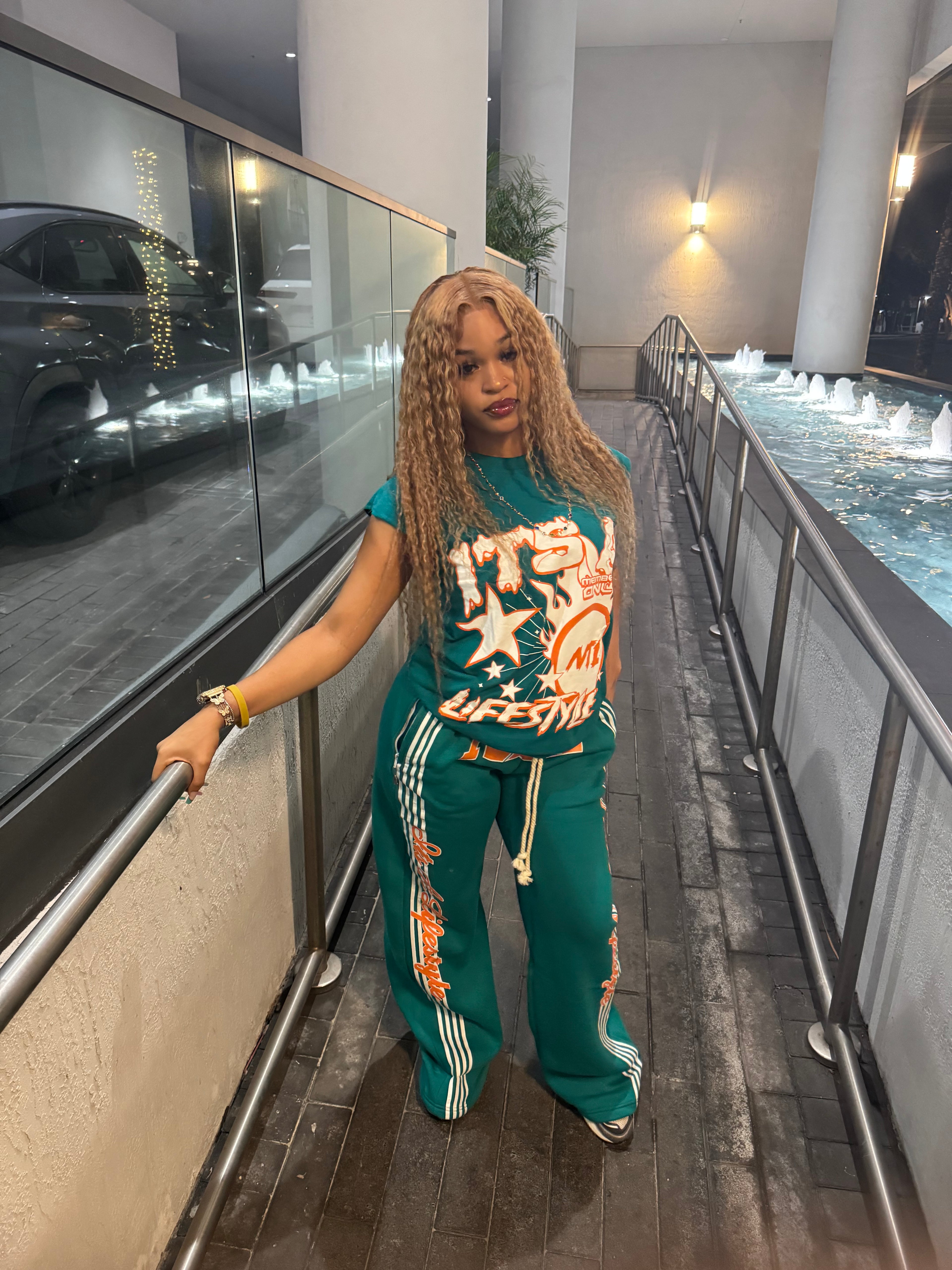 "SEA GREEN" ENERGIE SWEATPANTS