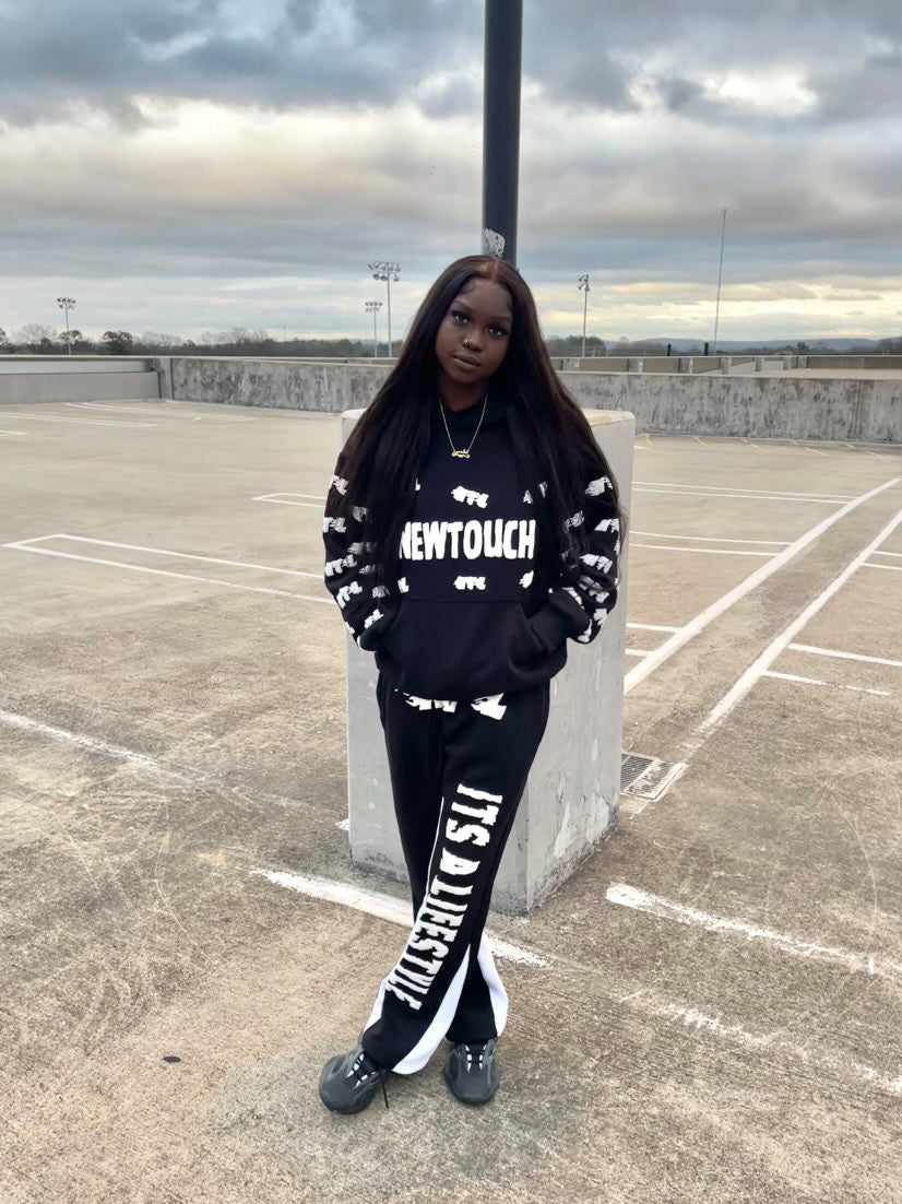 Flame Flared SweatsuitFlame Flared Sweatsuit - Premium Sweatsuit from New Touch LifeStyle - Just $45! Shop now at New Touch Apparel