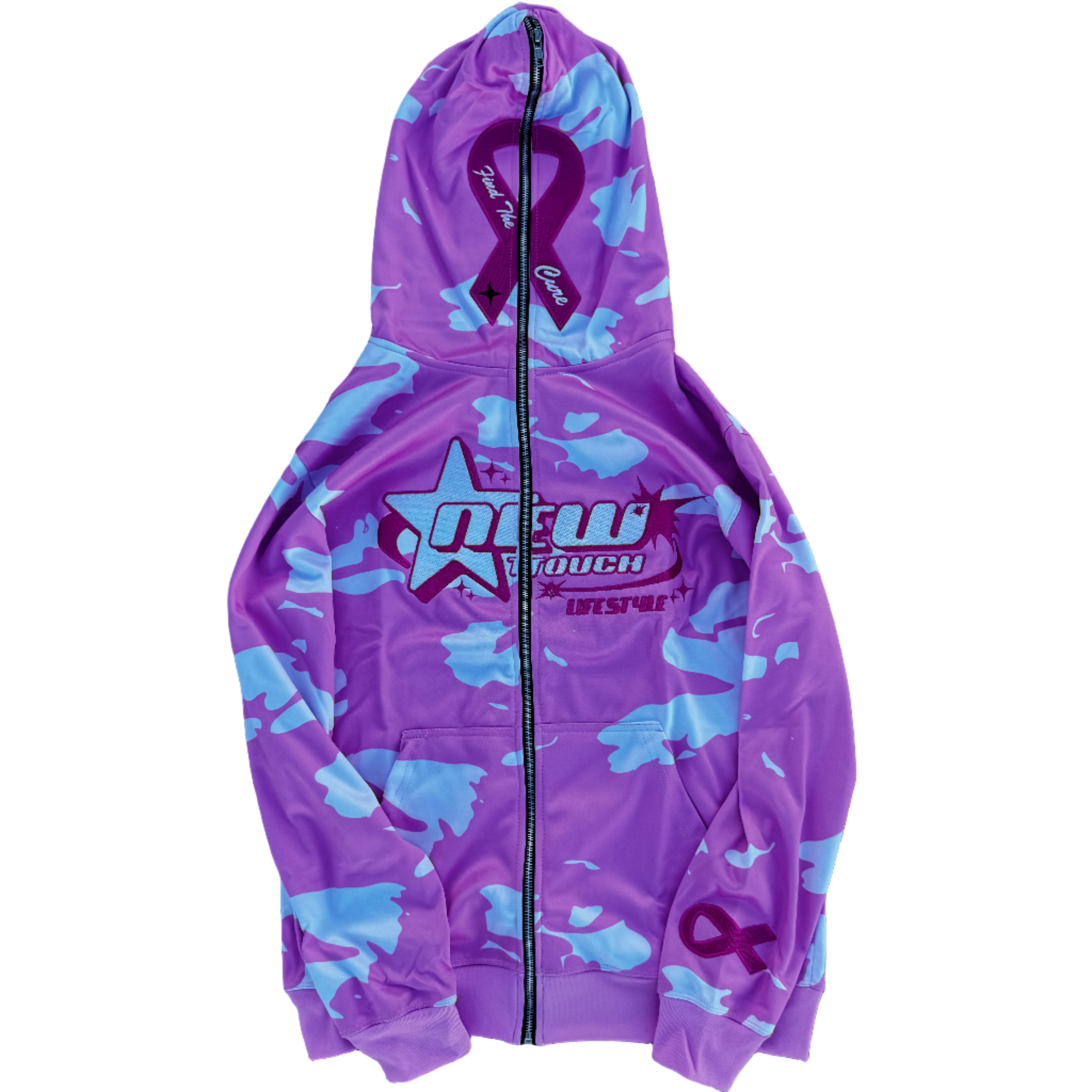 Pink Camo Awareness FullZip